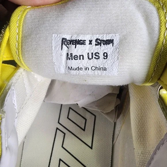Revenge Of The Storm Size 9 Men Shoes‎ Yellow